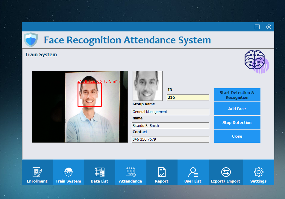 Face Recognition Based Attendance System With Gui Using Opencv And Hot Sex Picture 2177
